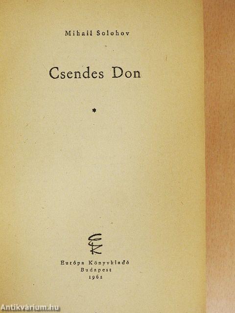 Csendes Don I-III.