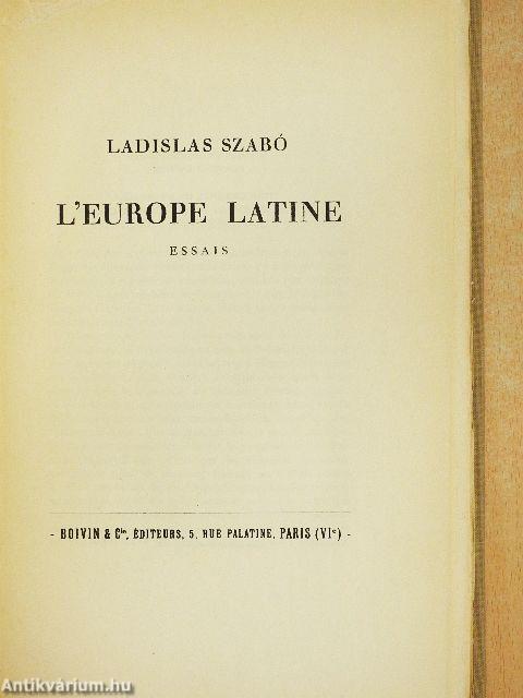 L'Europe Latine