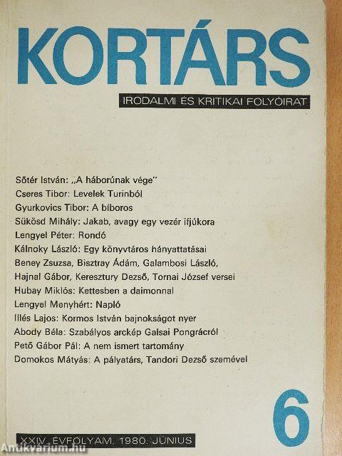 Kortárs 1980. június