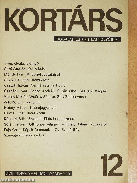 Kortárs 1974. december