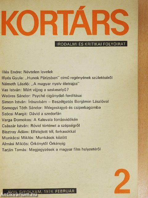 Kortárs 1974. február