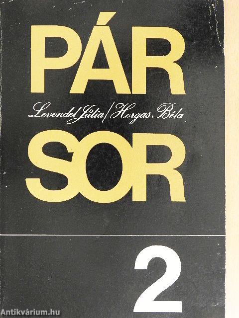 Pár sor 2.