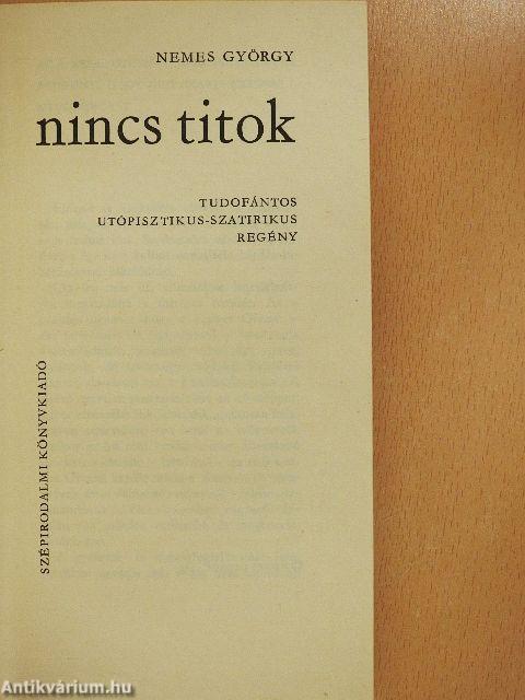 Nincs titok