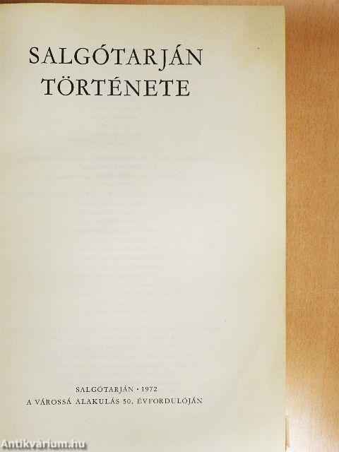 Salgótarján története