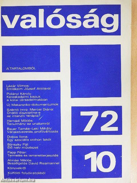 Valóság 1972. október