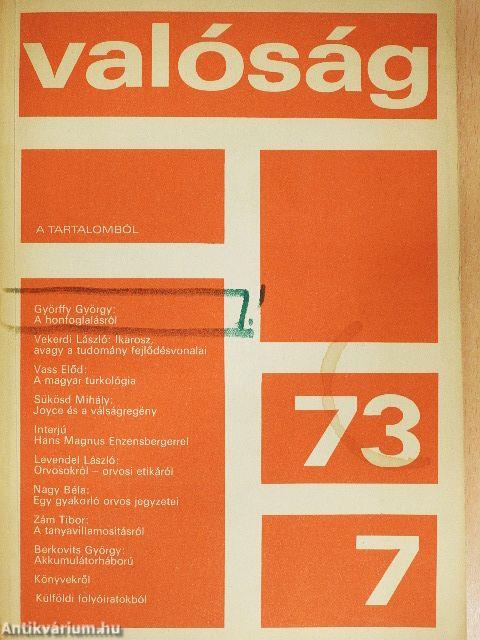 Valóság 1973. július