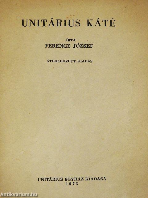 Unitárius káté