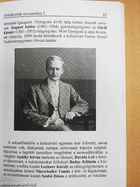 Emlékezünk orvosainkra 5.