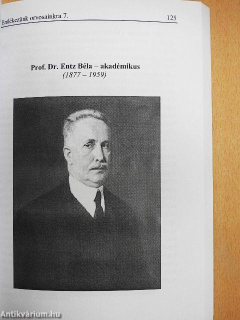 Emlékezünk orvosainkra 7.