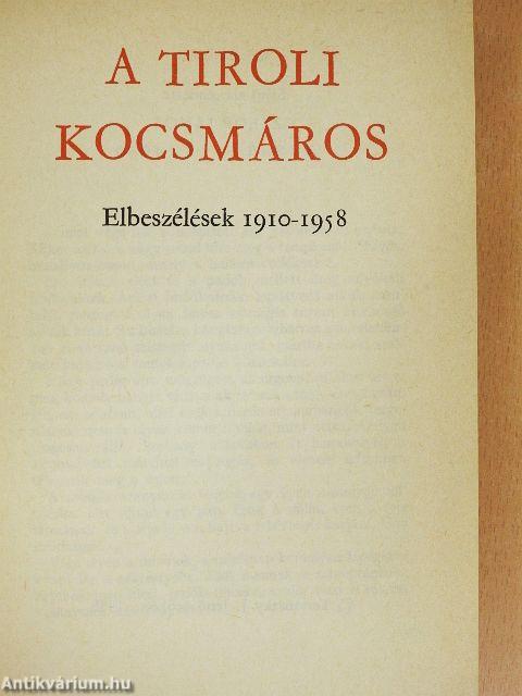 A tiroli kocsmáros I-II.
