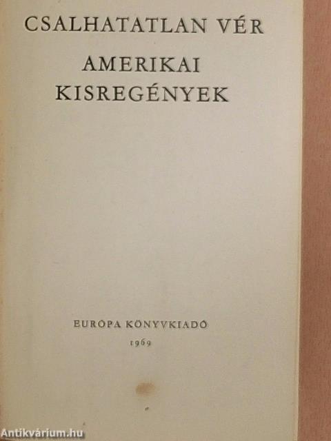 Csalhatatlan vér
