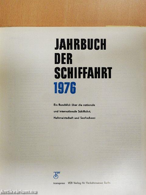Jahrbuch der Schiffahrt 1976