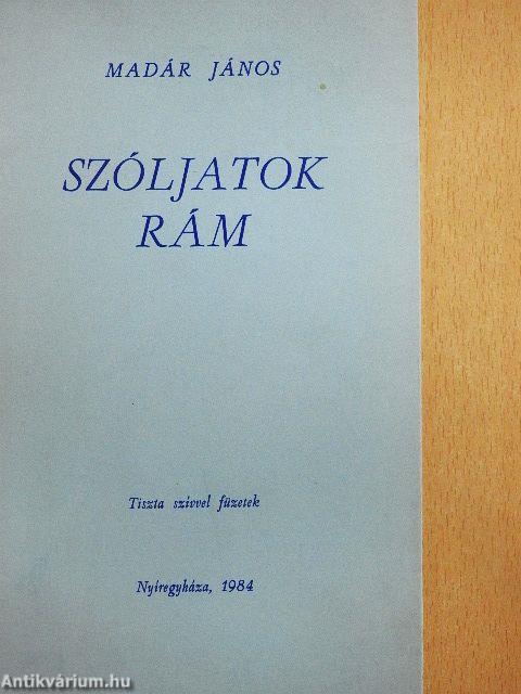 Szóljatok rám