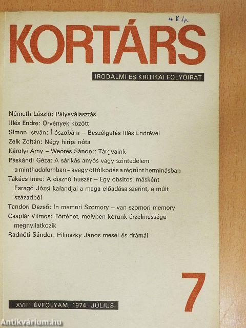 Kortárs 1974. július