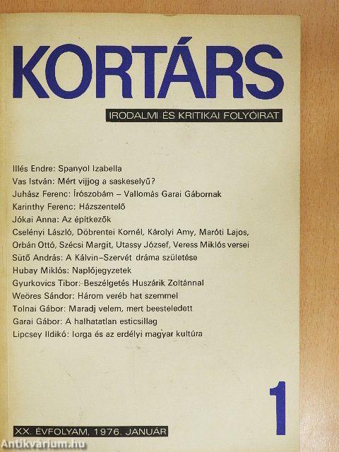 Kortárs 1976. január