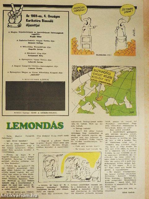 Ludas Matyi 1989. november 1.
