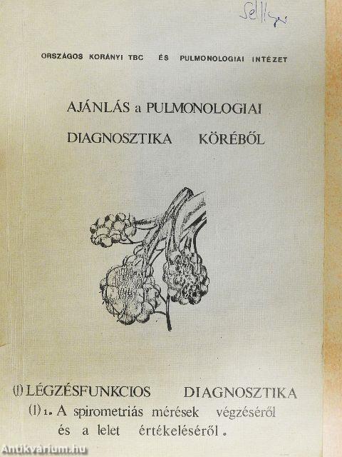 Légzésfunkcios diagnosztika