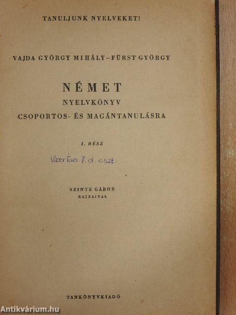 Német nyelvkönyv I.