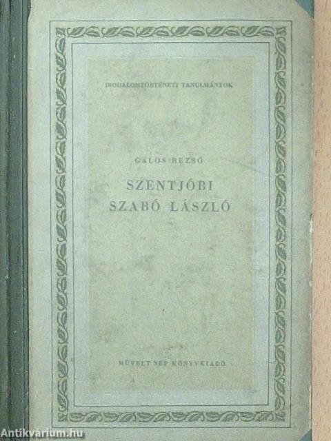 Szentjóbi Szabó László