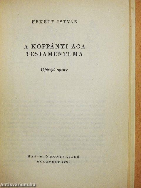 A koppányi aga testamentuma