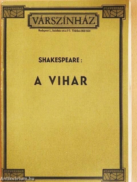 Shakespeare: A vihar