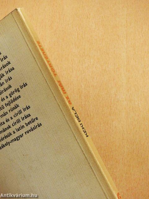 Az írás története