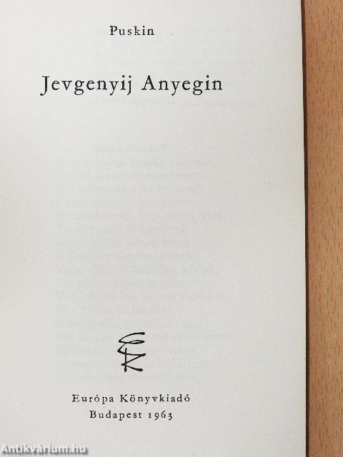 Jevgenyij Anyegin