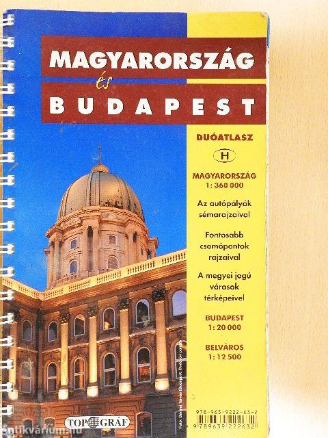 Magyarország és Budapest duóatlasz