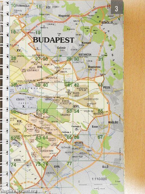 Magyarország és Budapest duóatlasz