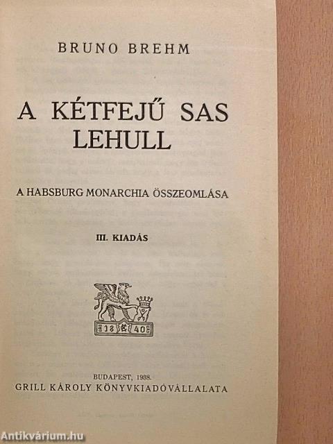 A kétfejű sas lehull