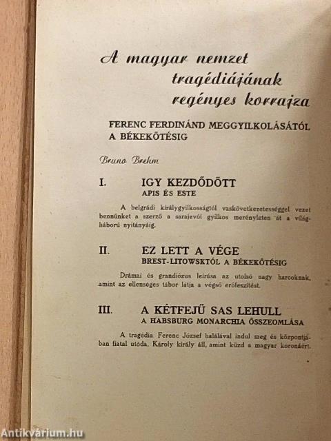 A kétfejű sas lehull