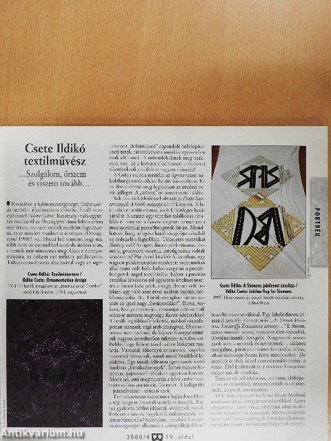 Magyar Iparművészet 2000/4