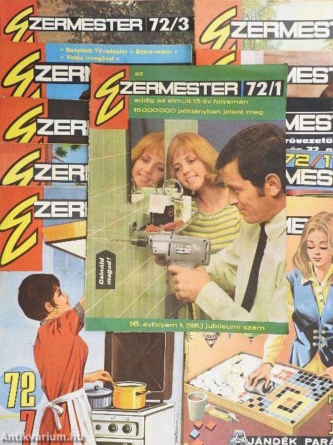 Ezermester 1972. (nem teljes évfolyam)