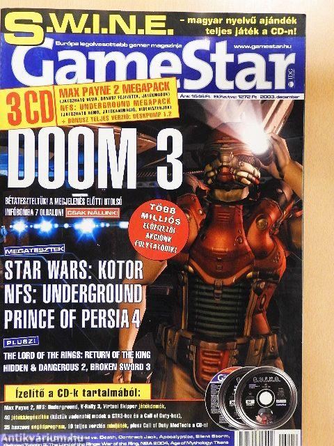 GameStar 2003. december