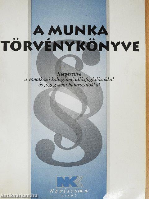 A munka törvénykönyve