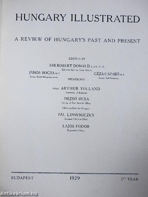 Hungary Illustrated I.