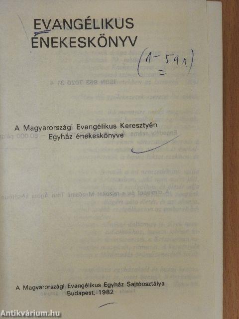 Evangélikus énekeskönyv
