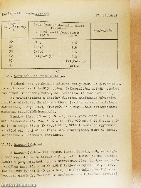 Villanyszerelési ismeretek