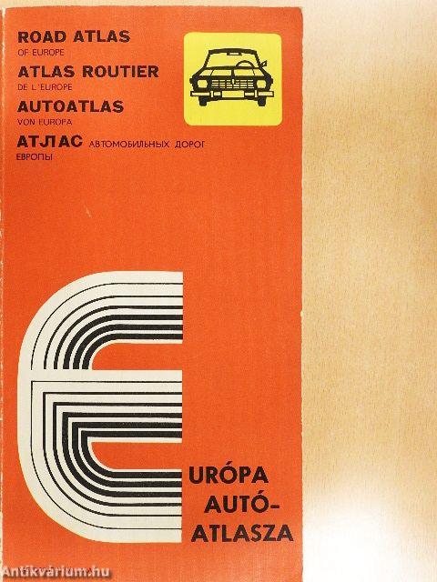 Európa autóatlasza