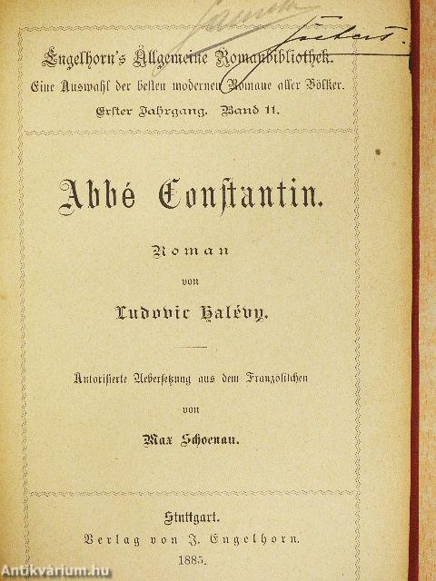 Abbé Constantin (gótbetűs)