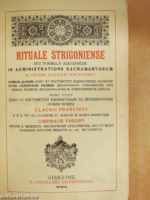 Rituale strigoniense