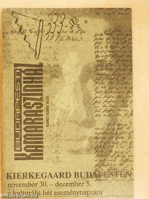 Kierkegaard Budapesten