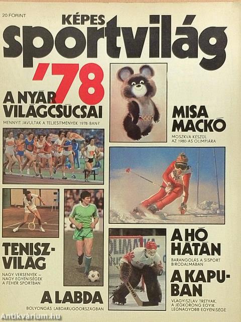 Képes sportvilág '78