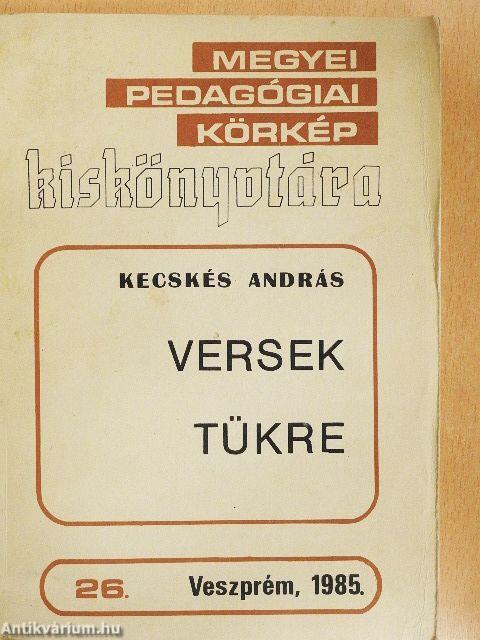 Versek tükre