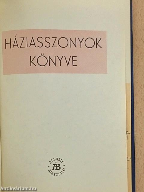 Háziasszonyok könyve