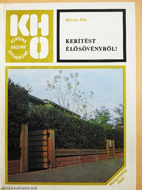 Kerítést élősövényből!
