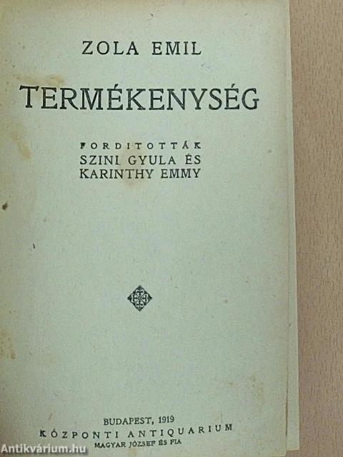 Termékenység
