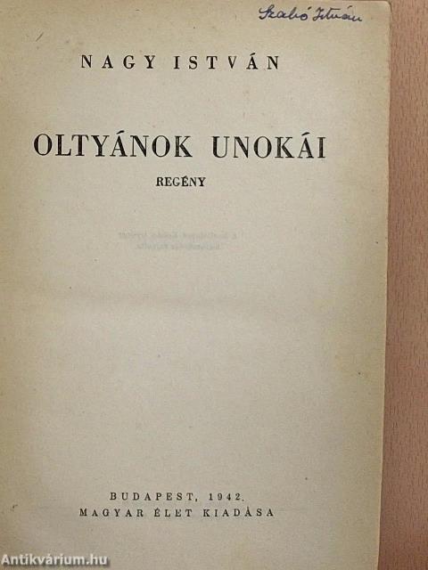 Oltyánok unokái