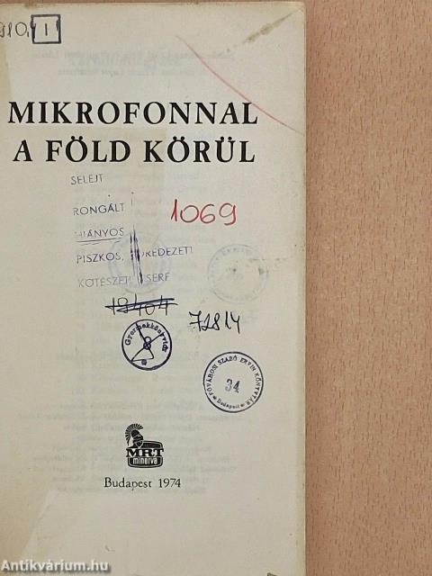 Mikrofonnal a föld körül