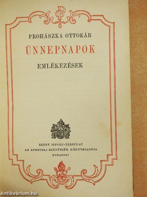 Ünnepnapok